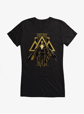 DC Comics Black Adam Gold Girls T-Shirt