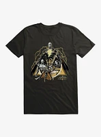 DC Comics Black Adam J.S.A. Lightning & White T-Shirt