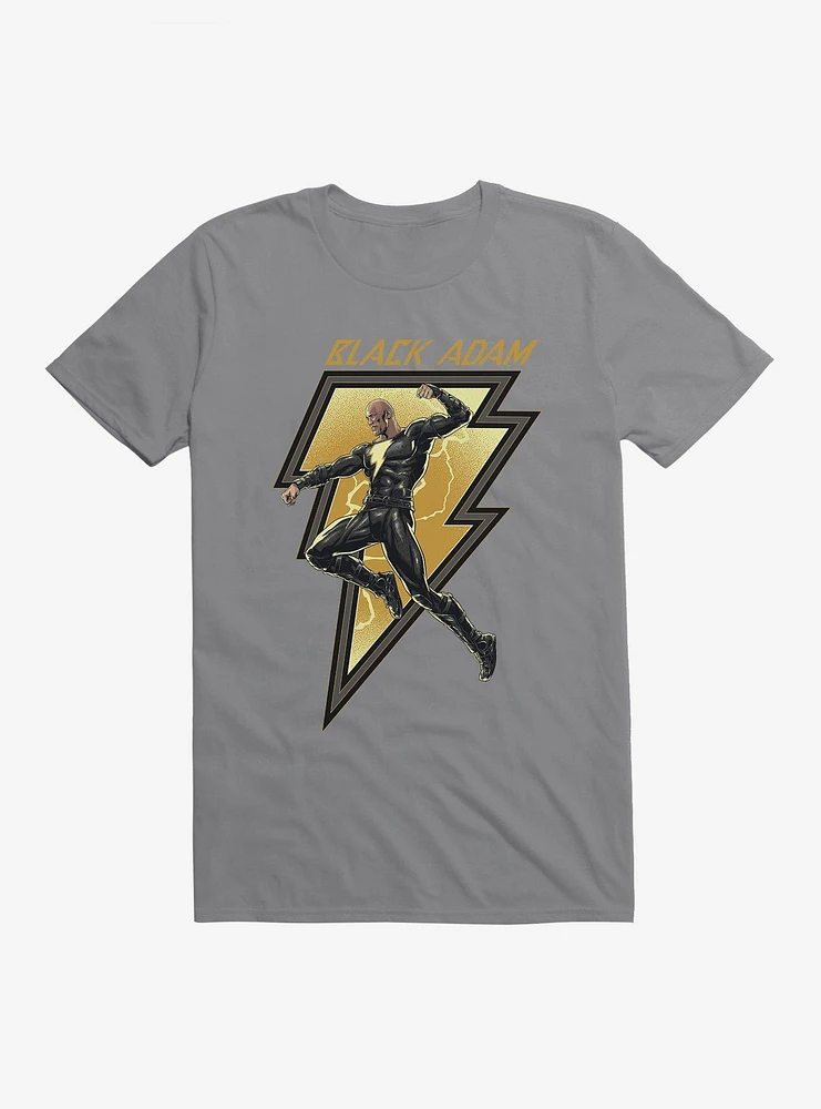 DC Comics Black Adam Lightning Action T-Shirt