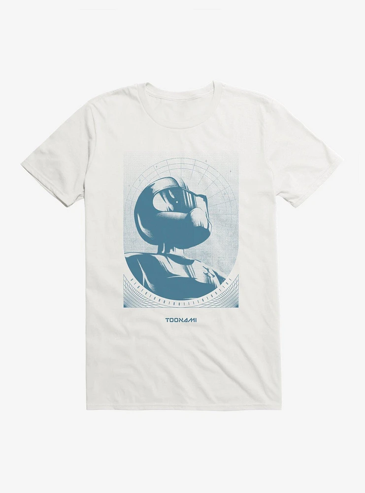 Toonami Robot Tom Looking To The Sky T-Shirt