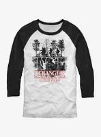 Stranger Things Upside Down Raglan T-Shirt