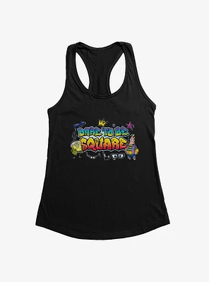 SpongeBob SquarePants Hip Hop Dare To Be Square Girls Tank