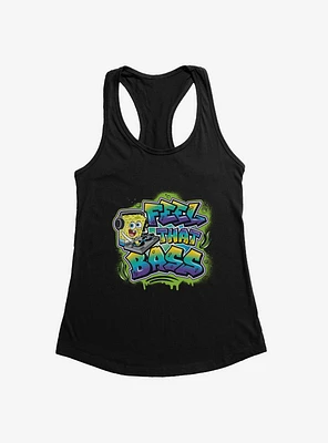 SpongeBob SquarePants Hip Hop Feel That Bass Girls Tank