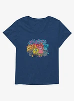 SpongeBob SquarePants Hip Hop Duo Girls T-Shirt Plus