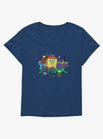 SpongeBob SquarePants Hip Hop Jellyfish Jammin' Girls T-Shirt Plus