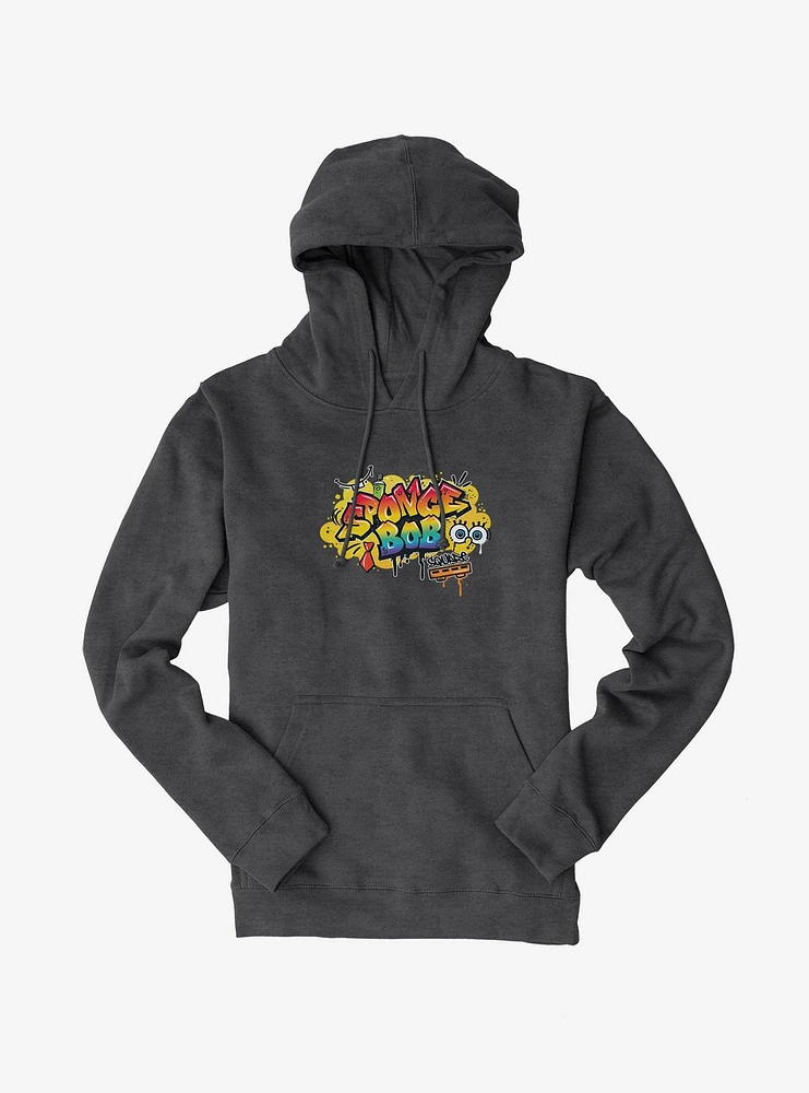 SpongeBob SquarePants Hip Hop Graffiti Art Hoodie