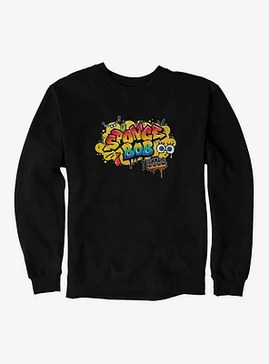 SpongeBob SquarePants Hip Hop Graffiti Art Sweatshirt