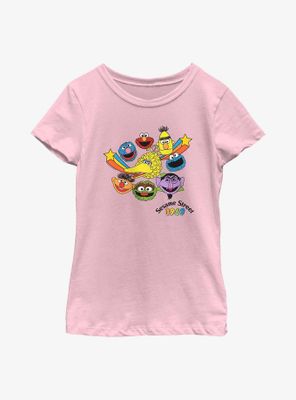 Sesame Street 1969 Heads Youth Girls T-Shirt