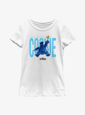 Sesame Street Air Cookie Monster Want Youth Girls T-Shirt