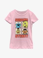 Sesame Street Bunch Youth Girls T-Shirt