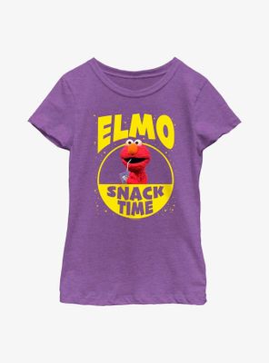 Sesame Street Elmo Snack Time Youth Girls T-Shirt