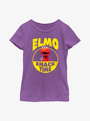 Sesame Street Elmo Snack Time Youth Girls T-Shirt