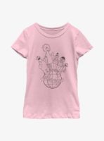 Sesame Street Globe Youth Girls T-Shirt