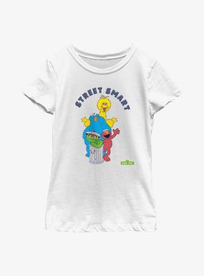 Sesame Street Smart Crew Youth Girls T-Shirt