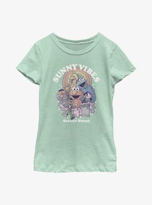 Sesame Street Sunny Vibes Youth Girls T-Shirt