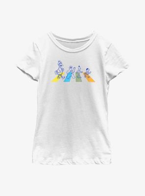 Sesame Street Team Abbey Road Youth Girls T-Shirt