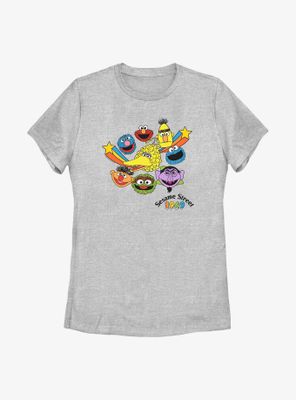 Sesame Street 1969 Heads Womens T-Shirt