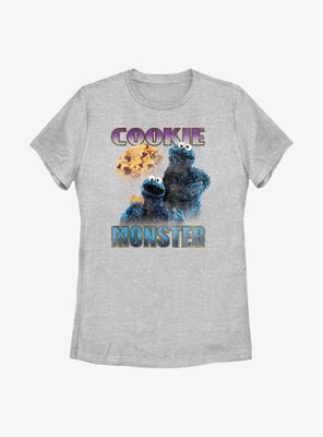 Sesame Street Cookie Monster Highlight Womens T-Shirt