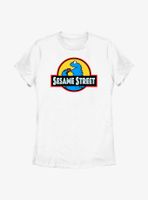 Sesame Street Cookie Monster Icon Womens T-Shirt