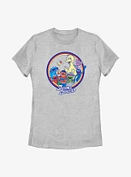 Sesame Street Group Pose Womens T-Shirt