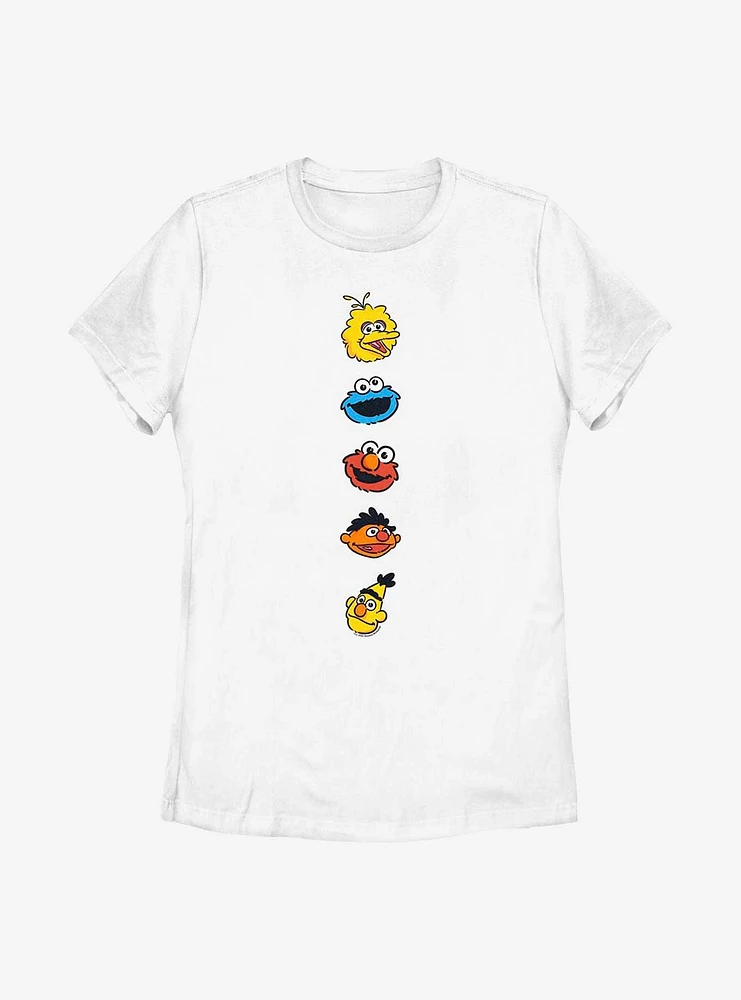 Sesame Street Represent Womens T-Shirt