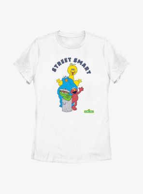 Sesame Street Smart Crew Womens T-Shirt