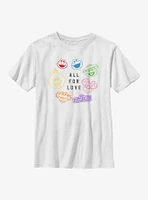 Sesame Street All For Love Youth T-Shirt