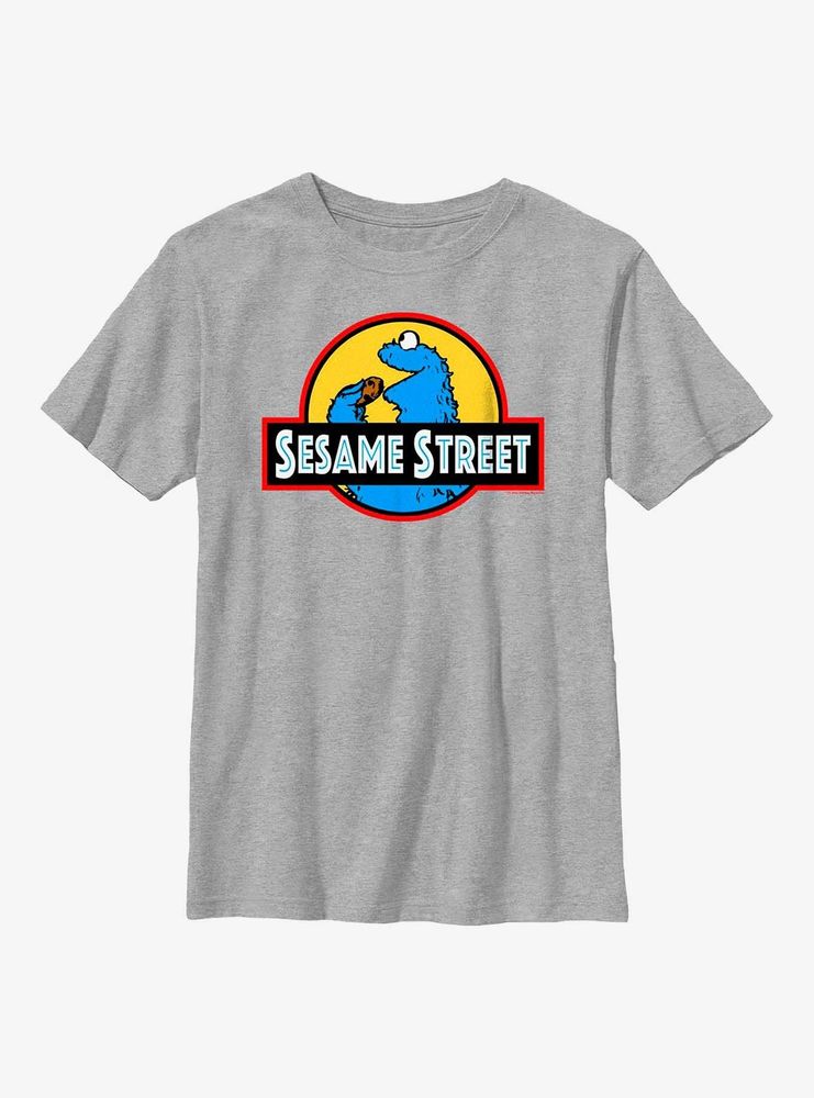 Sesame Street Cookie Monster Icon Youth T-Shirt