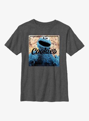 Sesame Street Cookies Cookie Monster Youth T-Shirt