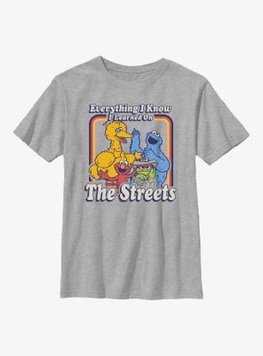 Sesame Street Everything I Know Youth T-Shirt