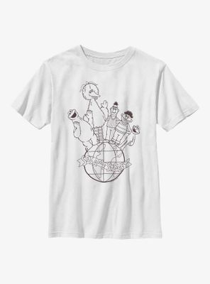 Sesame Street Globe Youth T-Shirt