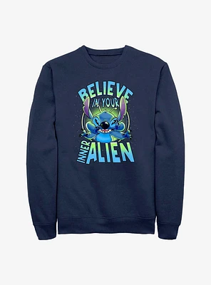 Disney Lilo & Stitch Believe Your Inner Alien Sweatshirt