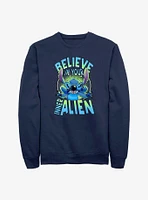 Disney Lilo & Stitch Believe Your Inner Alien Sweatshirt
