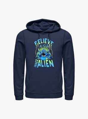 Disney Lilo & Stitch Believe Your Inner Alien Hoodie