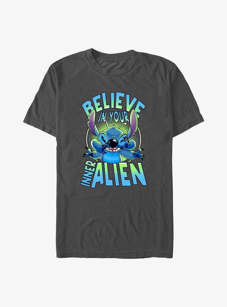 Disney Lilo & Stitch Believe Your Inner Alien T-Shirt