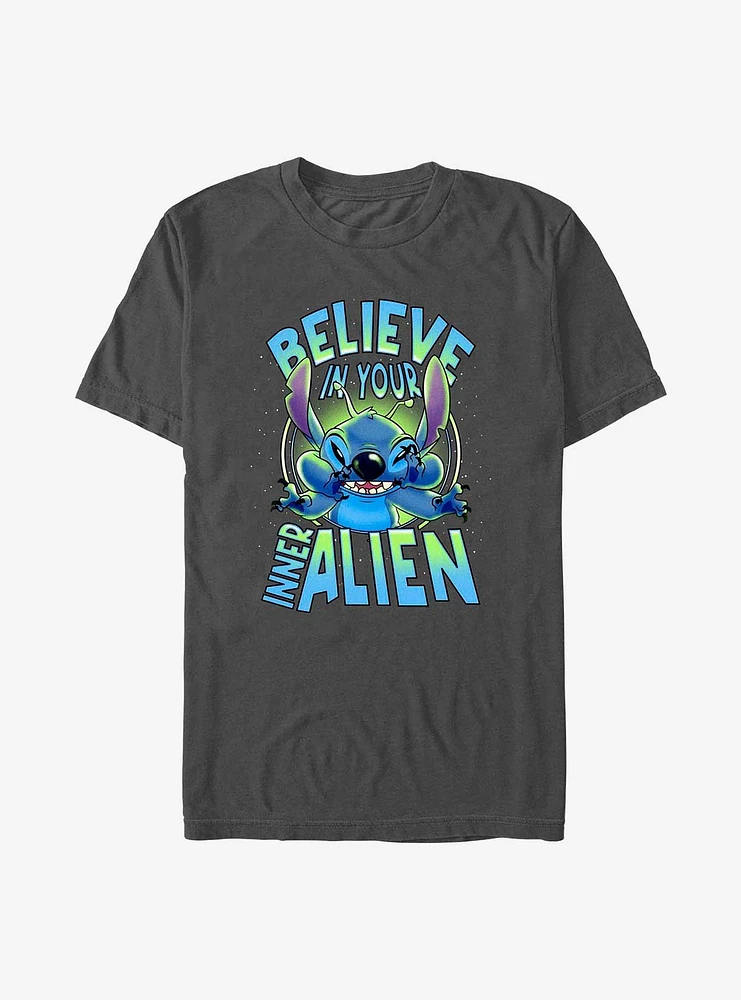 Disney Lilo & Stitch Believe Your Inner Alien T-Shirt