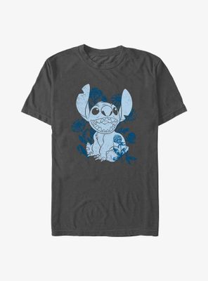 Disney Lilo & Stitch Floral Sketch T-Shirt