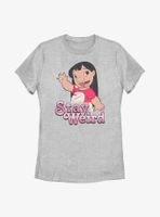 Disney Lilo & Stitch Stay Weird Womens T-Shirt