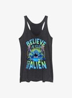 Disney Lilo & Stitch Believe Your Inner Alien Womens Tank Top