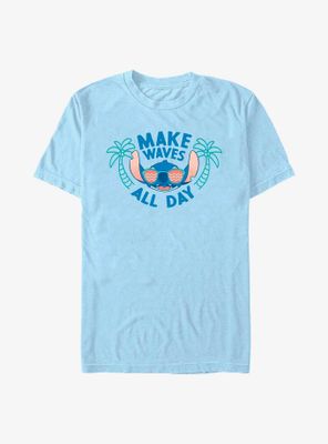 Disney Lilo & Stitch Make Waves All Day T-Shirt