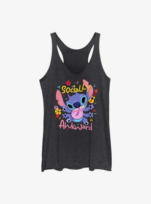 Disney Lilo & Stitch Socially Awkward Womens Tank Top