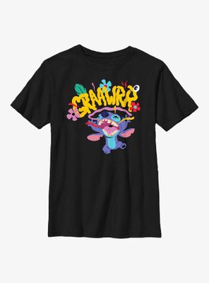 Disney Lilo & Stitch Scream Youth T-Shirt
