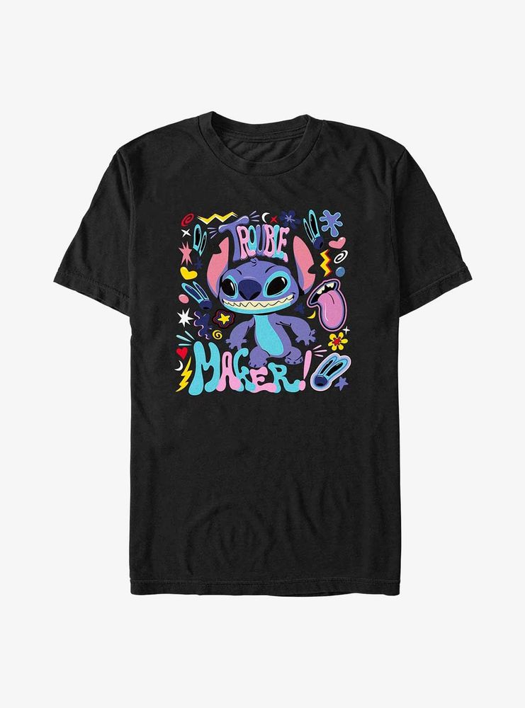 Disney Lilo & Stitch Trouble Maker T-Shirt