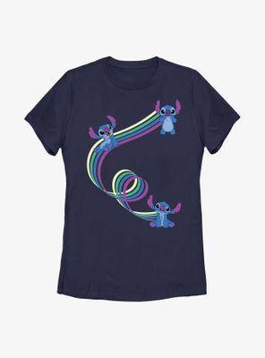 Disney Lilo & Stitch Ribbon Stitches Womens T-Shirt