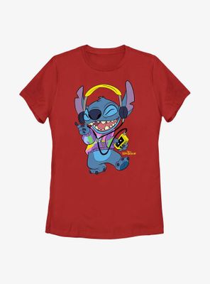 Disney Lilo & Stitch Rockin' Womens T-Shirt