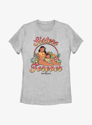 Disney Lilo & Stitch Sisters Forever Womens T-Shirt