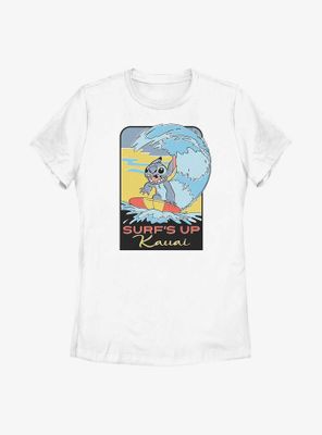 Disney Lilo & Stitch Surf's Up Kauai Womens T-Shirt