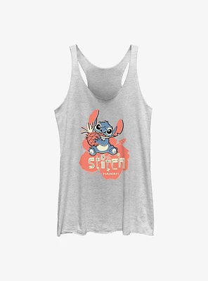 Disney Lilo & Stitch With Pineapple Womens Tank Top