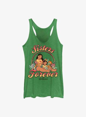 Disney Lilo & Stitch Sisters Forever Womens Tank Top
