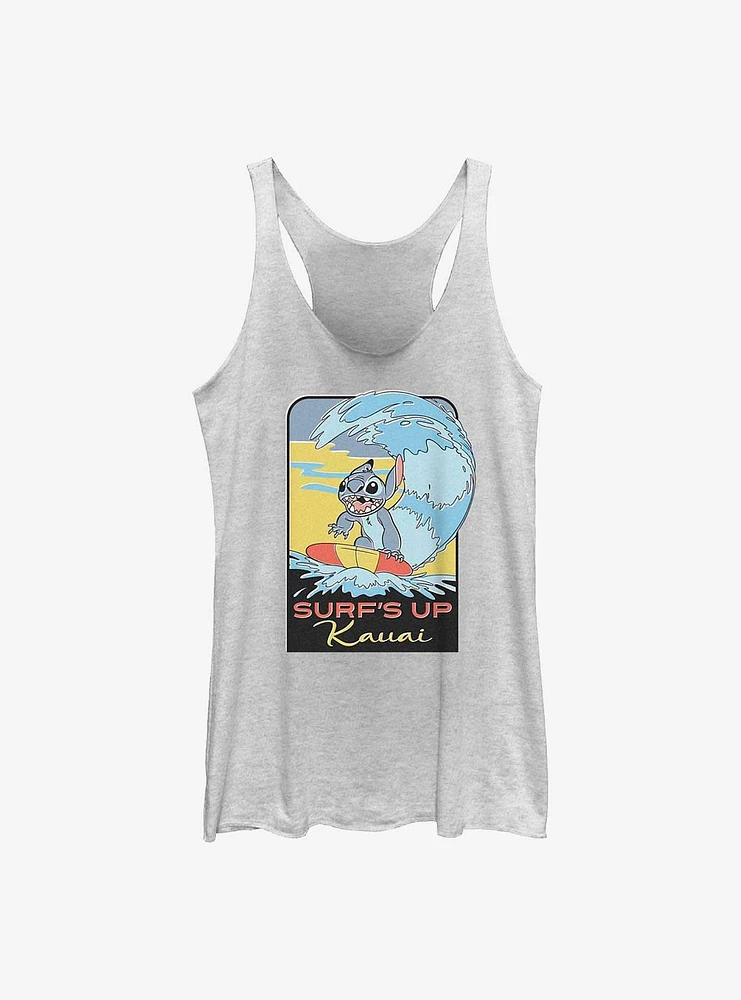 Disney Lilo & Stitch Surf's Up Kauai Womens Tank Top
